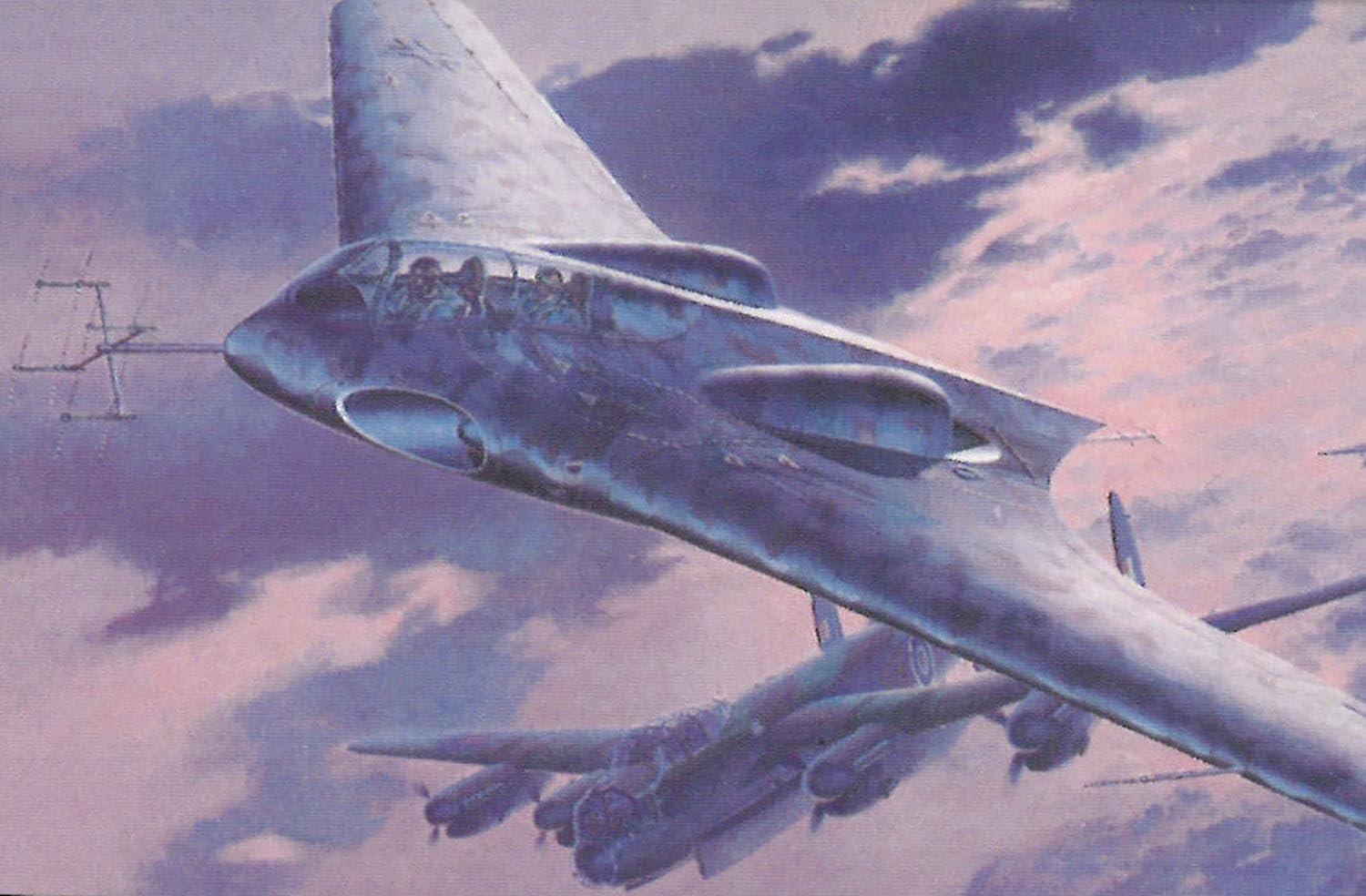 Amazon | プラッツ ドラゴン 1/48 WW2 ドイツ ホルテン Ho229B 夜間